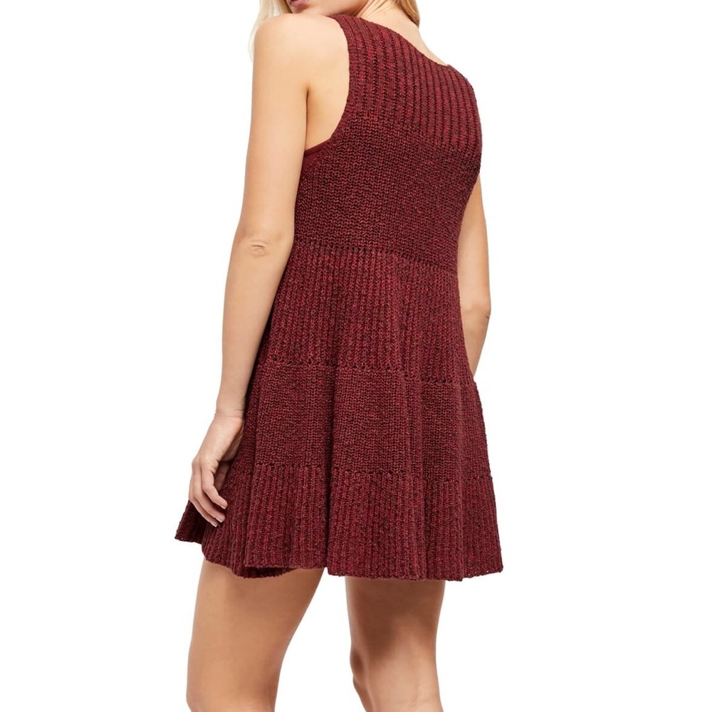 NEW FREE PEOPLE Sleeveless Sweater Dress - Picture 3 of 5